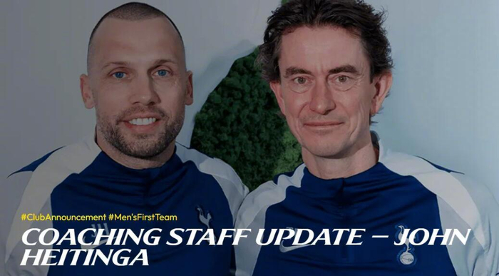 半岛体育注册网址-热刺官宣约翰-海廷加出任一线队助理教练|热刺官方|托马斯-弗兰克|托特纳姆热刺|俱乐部|托马斯_新浪体育_新浪新闻